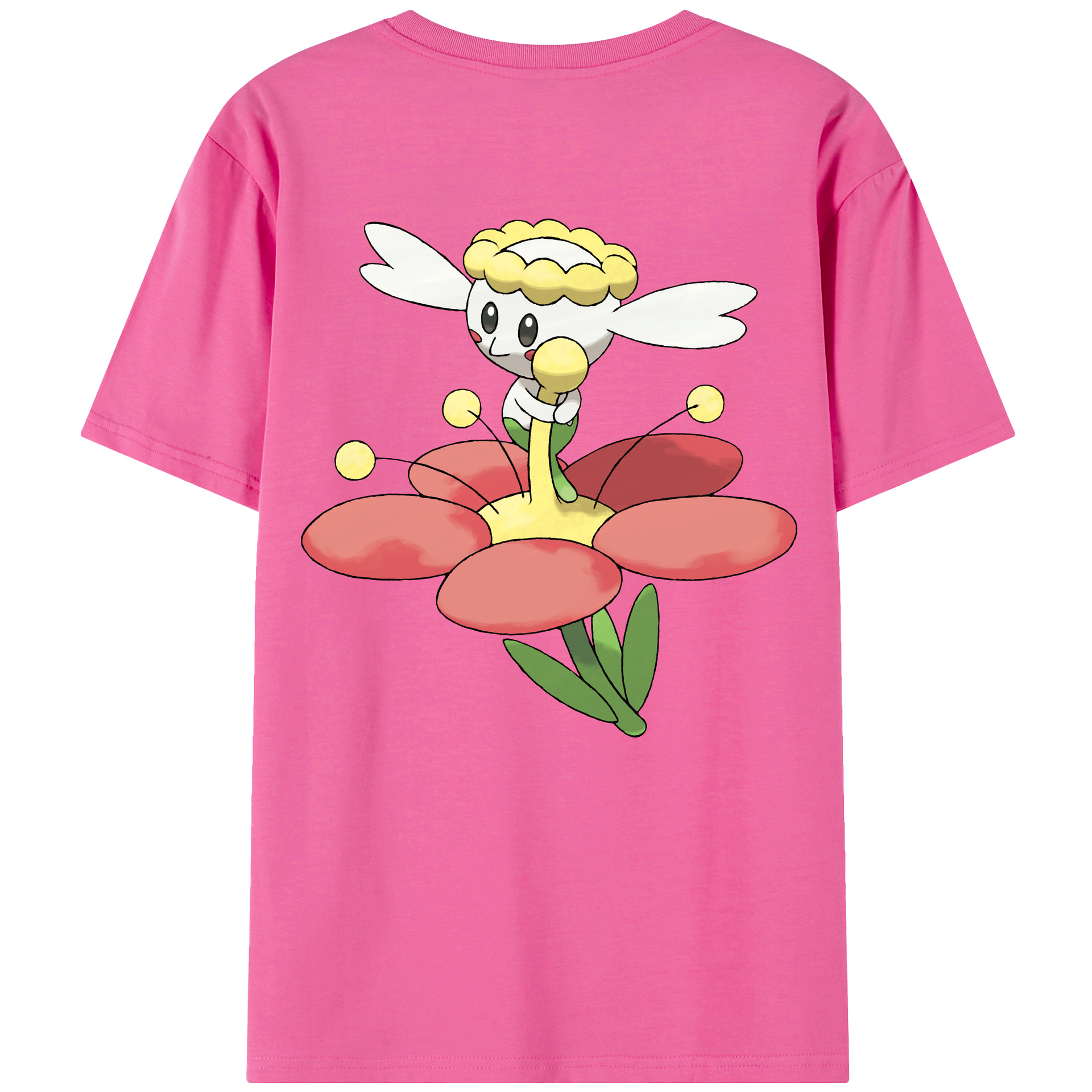 （画像用） ポケットモンスター Pokémon レディース半袖Tシャツ(バックプリント)